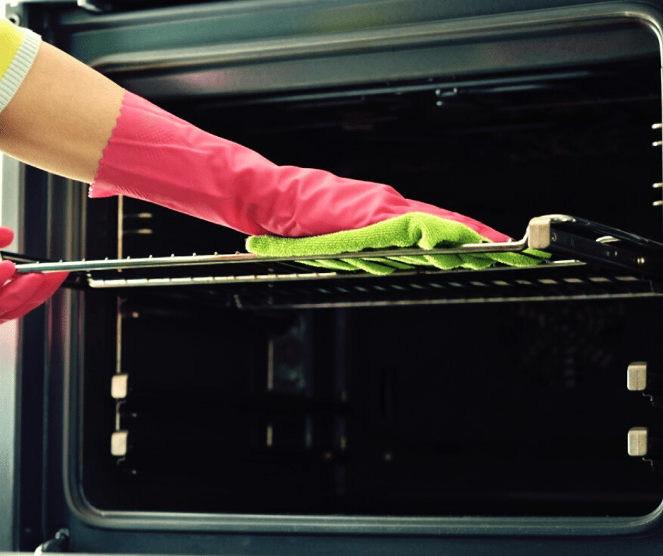 Oven cleaning services